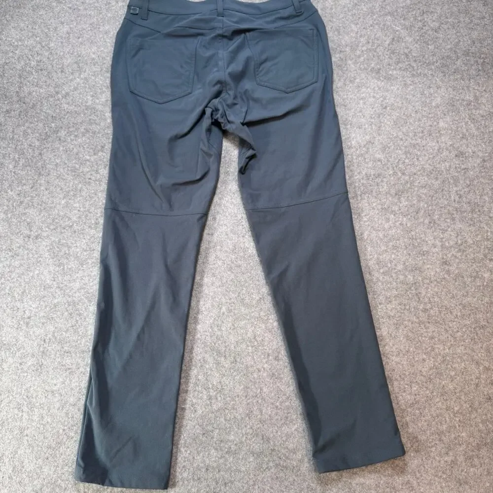 Lululemon ABC Pant Slim Warpstreme Men’s 29 30x28 Gray Blue Golf Travel